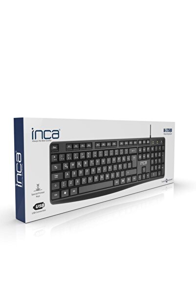 Inca IK-275QU USB Q Yumuşak tuşlu klavye,siyah