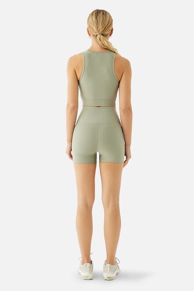 Superstacy Light Green Emily Short Sports Leggings