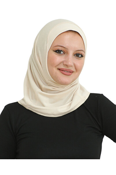 Modish Group وشاح رياضي نسائي جاهز للارتداء من الفسكوز - بيج