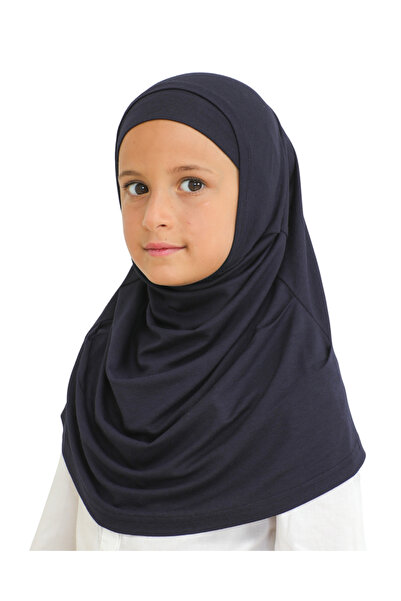 Modish Group Дитячий готовий до носіння шарф-хустка-турбан з віскози - темно-синій