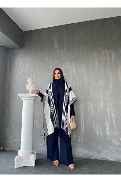 MAY MARA مجموعة من 3 بنطلونات جاكار نسائية من الفولاذ المحبوك