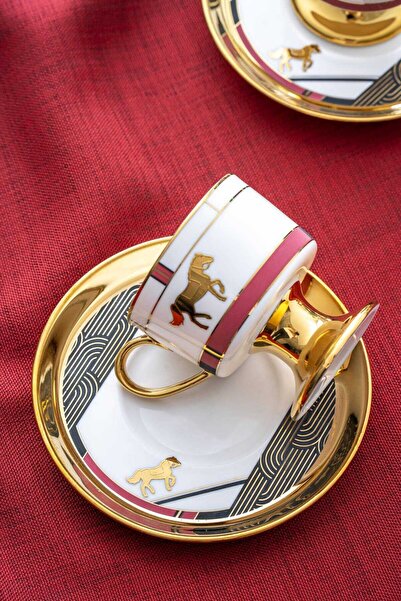 ACAR dolye  6lı kahve fincan takımı