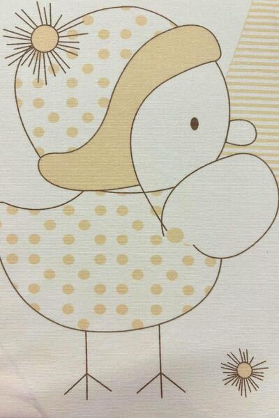 Mutlu Kids Flannel Baby Blanket - Chick Pattern