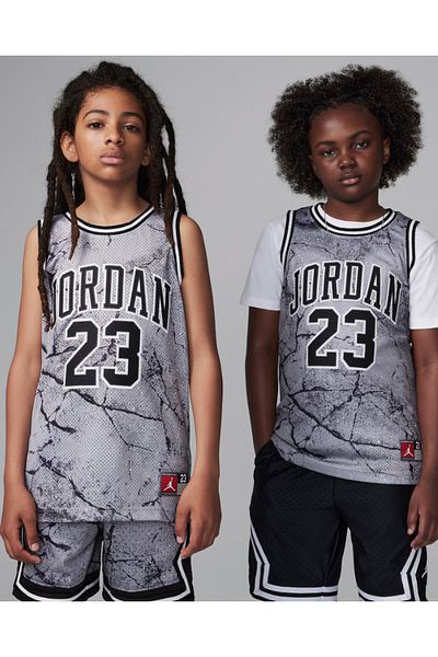 Nike Jordan Jdn 23 Aop Kids Tank Top - Jersey Jersey, 95C655-G0W