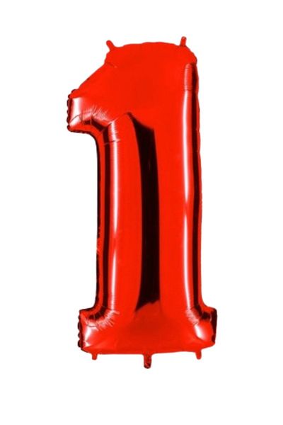 TURKUAZ PARTY Foil Balloon - Red Size 16 - Set of 16