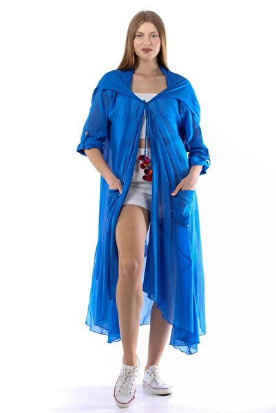 Bohem Stil Μάγισσα Με Κουκούλα Μποέμ Κιμόνo&καφτάν