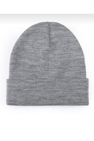 Belifanti Collection Folding Unisex Plain Beret Gray