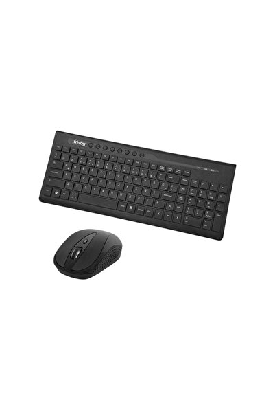 FRISBY FK-W156QU kablosuz siyah Q klavye&mouse set