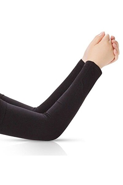 semazen Women's Combed Cotton Prayer Sleeves Black and White Set of 2