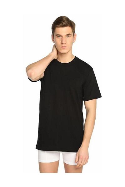 KEYAL Pack of 6 Economy 100% Cotton Crew Neck Men's Undershirt