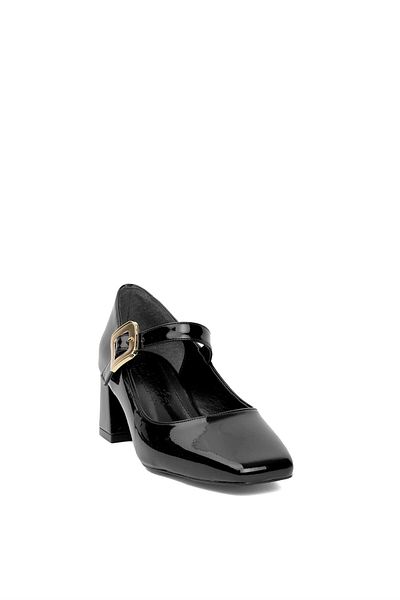 MİSS PARK MODA Miss Park Moda - Women's Classic Black High Heel Shoes Pm571 K103R
