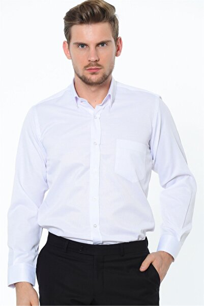 Dewberry G676 Men's Shirt-White