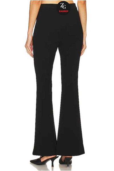 Zagrep Women's Black Flowing Spanish Trousers