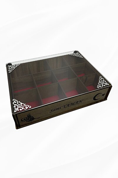 Yaman Hediyelik Ahşap Kişiye Özel Saat Kutusu, Aksesuar Kutusu, Kişiselleştir...