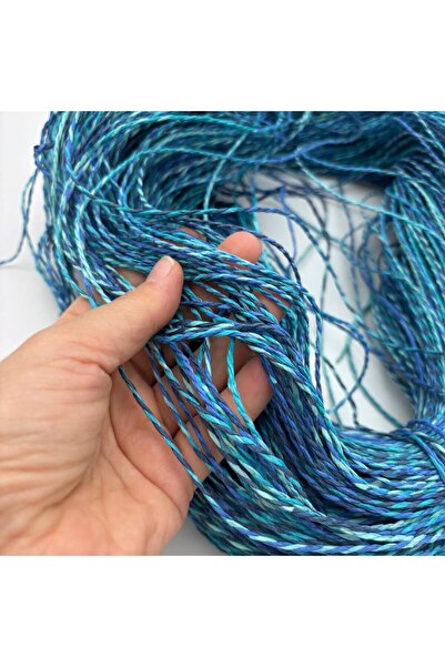 angel çanta aksesuar Angel Paper Rope 350 gr Accesoriu pentru geanta Ebruli - Nr:07