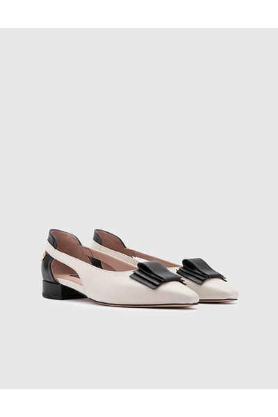 İLVİ Katyin Genuine Leather Women's Beige Sandals