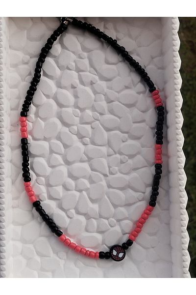 Amabel Jewelerys Spiderman, Bead Necklace and Bracelet