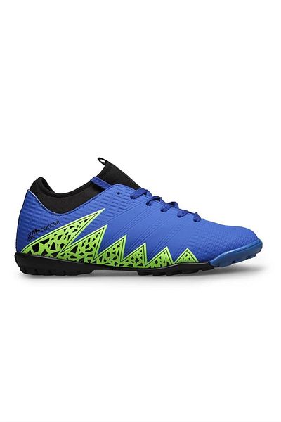 M.P. M.P231-1142 Sosete albastre pentru bărbați, pantofi de fotbal Astroturf