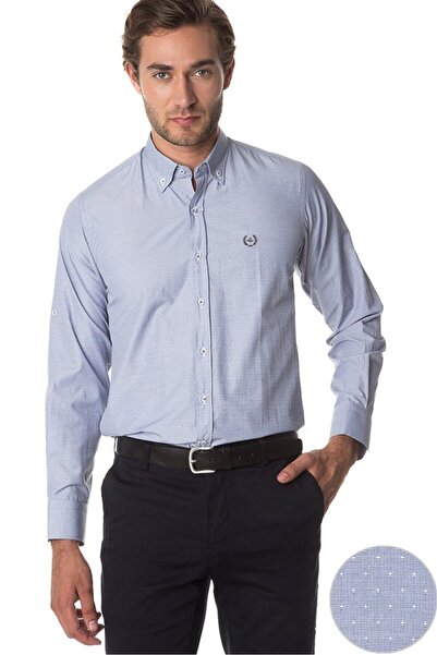 Dewberry G581 Shirt-Dark Blue