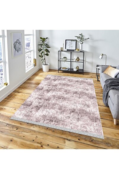 Kilim Yıkanabilir Renkli Etnik Desenli Kaymaz Taban Salon Koridor Mutfak Halısı Sahra8034