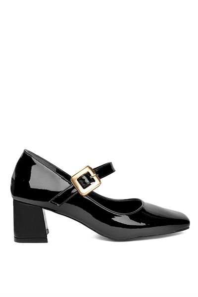 MİSS PARK MODA Miss Park Moda - Women's Classic Black High Heel Shoes Pm571 K103R