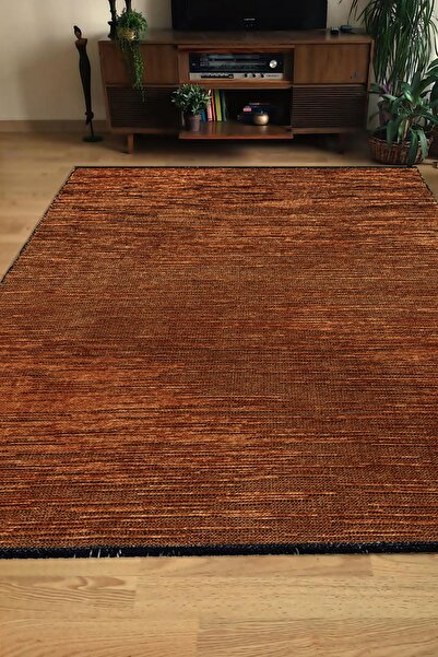 KilimistA Milano Ml107 Kiremit Leke Tutmaz Antialerjik Yıkanılabilir Dokuma D...