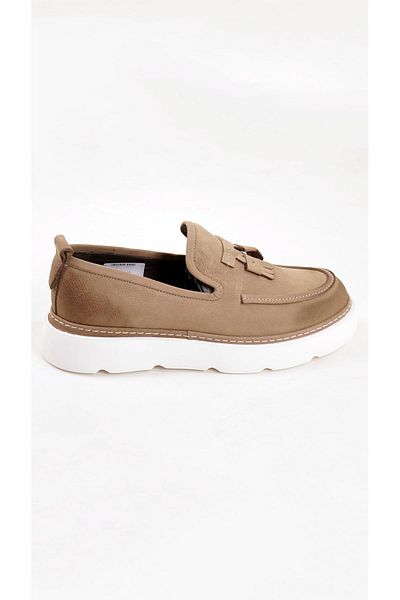 Ustalar Ayakkabı Çanta Ανδρικά παπούτσια Nubuck από γνήσιο δέρμα - 631 Hong