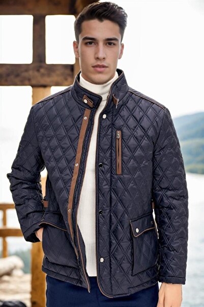 Dewberry K8613 DEWBERRY KABAN-KOYU LACİVERT