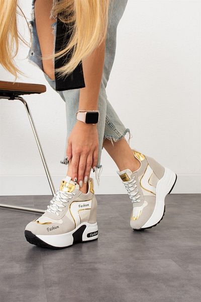 Modanizm Hidden Heel Wings Sports Shoes