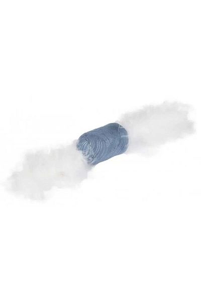 Flamingo Medy Furry Roll Cat Toy Blue