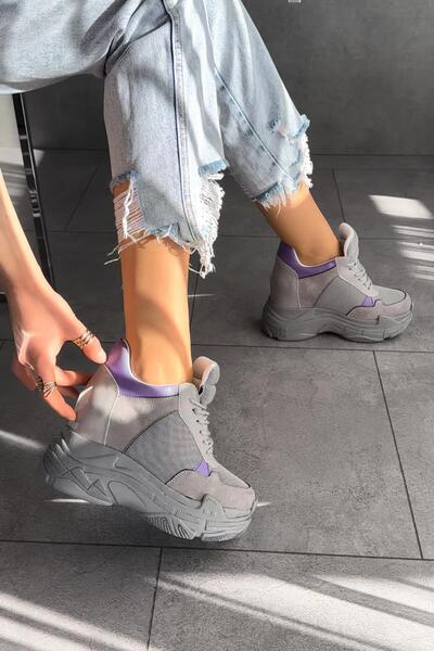 Modanizm Scarlet Dolgu Topuklu Spor Ayakkabı