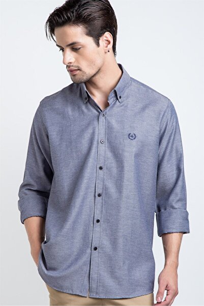 Dewberry G578 Shirt-Dark Blue-1