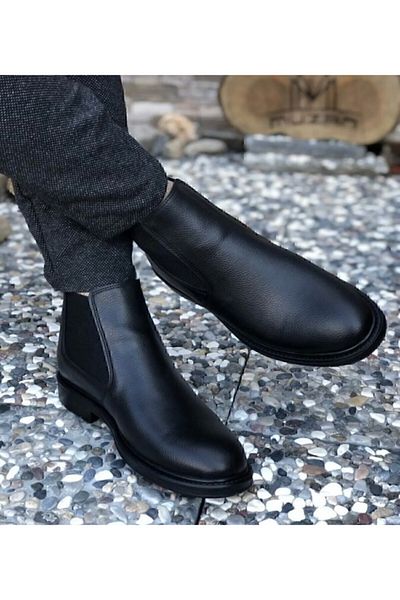Jagen Men's Black Chelsea Boots - Comfortable and Stylish