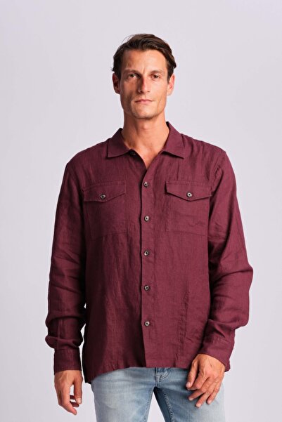 Ruck & Maul Mürdüm Erkek Gömlek Ceket