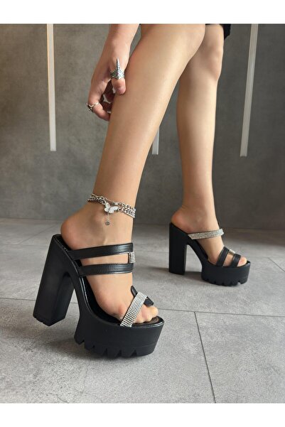 Modanizm شبشب مولينا بكعب أسود