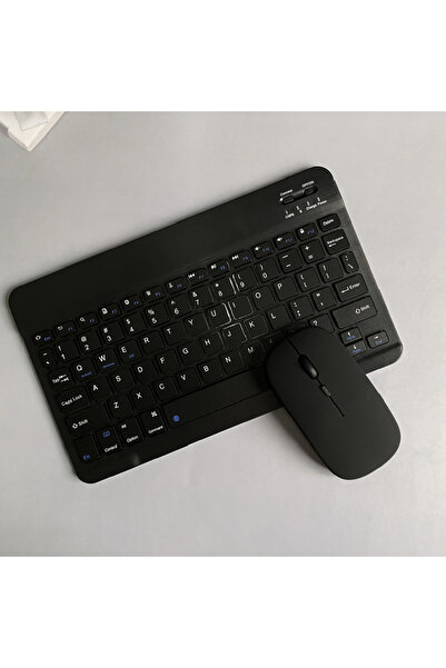 TOKQI iPad (Air 5 10.9) (10.2 `7/8/ 9) (11inç 4-5-6.Nesil) Uyumlu Kablosuz Bluetooth Klavye+Mouse Set