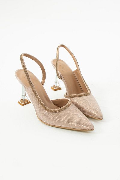 DUXAL SHOES Pantofi cu toc transparent Fomax Stone