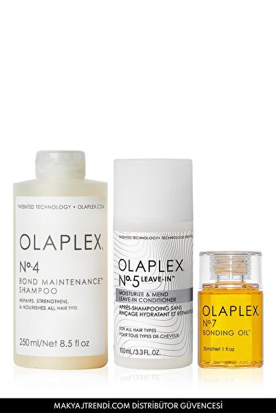 Olaplex Smooth Your Style Hair Set - Bağ Güçlendirici & Kırık Onarıcı & Parla...