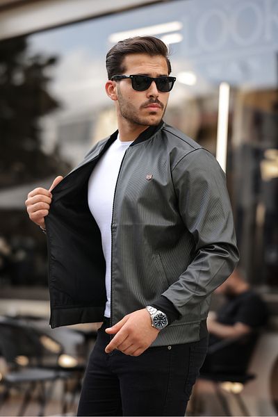 comstar Ανδρικό δερμάτινο μπουφάν New Season