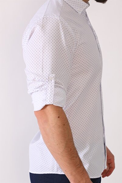 Dewberry G687 Men's Shirt-White