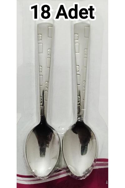 lawrenceshop 18 Pieces Serving Teaspoon Suitable for Coffeehouse Cafes Buffets Restaurants