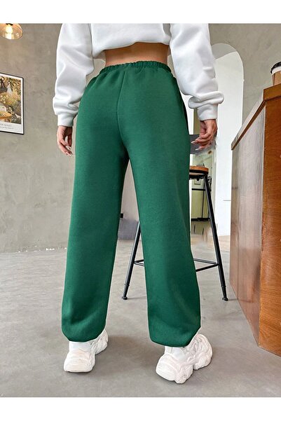 Know Coolane írásos grafikai nyomat elasztikus derékú melegítőnadrág Brooklyn