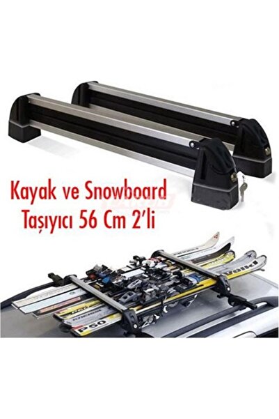 Carub Oto Kayak Ve Snowbord Taşıyıcı 56 Cm 2'li