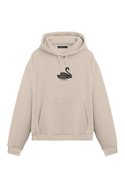 Mounte Bianca Unisex Swan - Obična majica sa kapuljačom