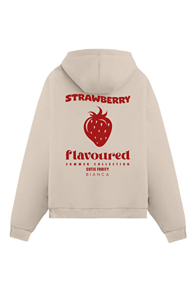 Mounte Bianca Унісекс-худі з капюшоном «Полуниця»