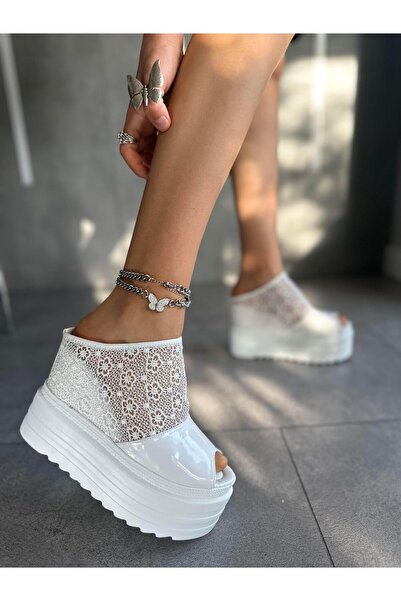 Modanizm نات إسفين النعال البيضاء