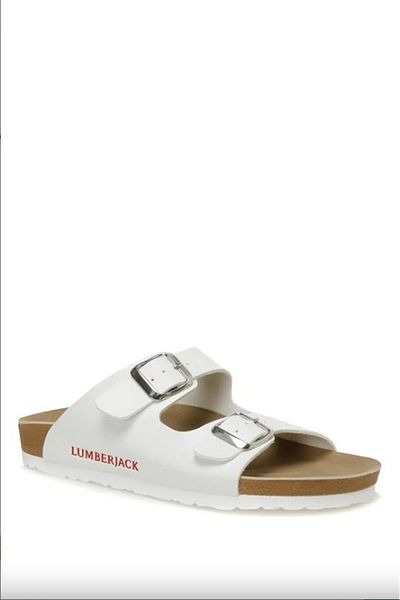lumberjack Lumberjack 101379397   Mendy P White Women's Slippers