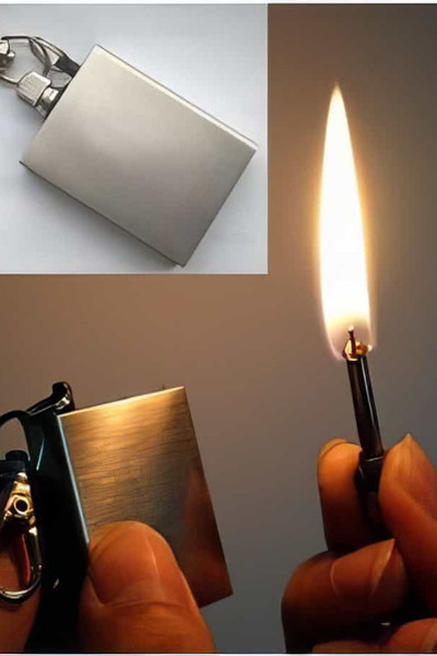 Clipper benzini ve benzinli metal kibrit çakmak ikisi birarada