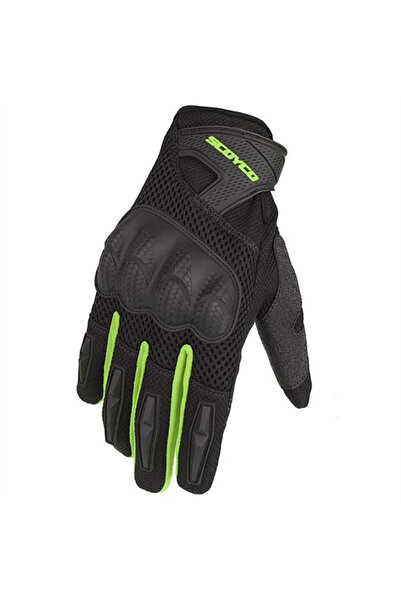 Scoyco Yazlık Eldiven MC58-2 Siyah-Yeşil