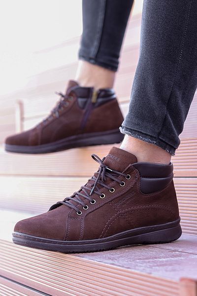 Dockers By Gerli Мъжки къси ботуши с цип Dockers 088 от естествена кожа